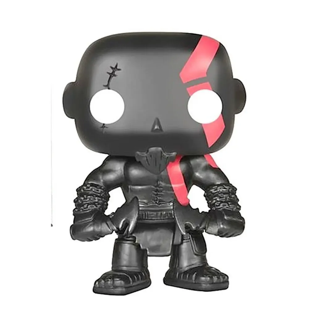 Funko POP! God of War Kratos Black #25 EB Games Exclusive Vinyl Figure - Picture 5 of 7